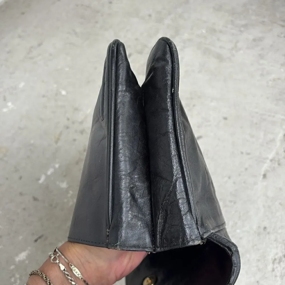 Birdies envelope leather clutch